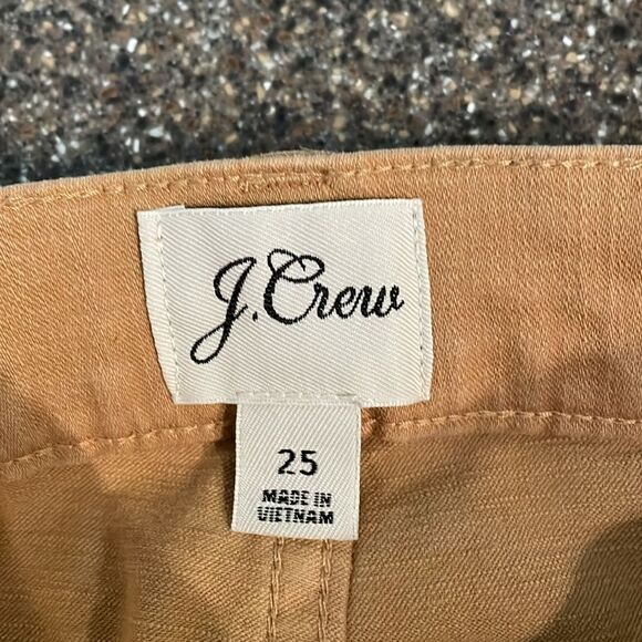 J. Crew Garment-dyed demi-boot crop pant Size 25 - Picture 7 of 10